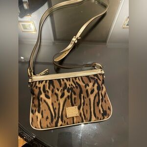 Lauren Ralph Lauren Animal Print Cross Body Bag